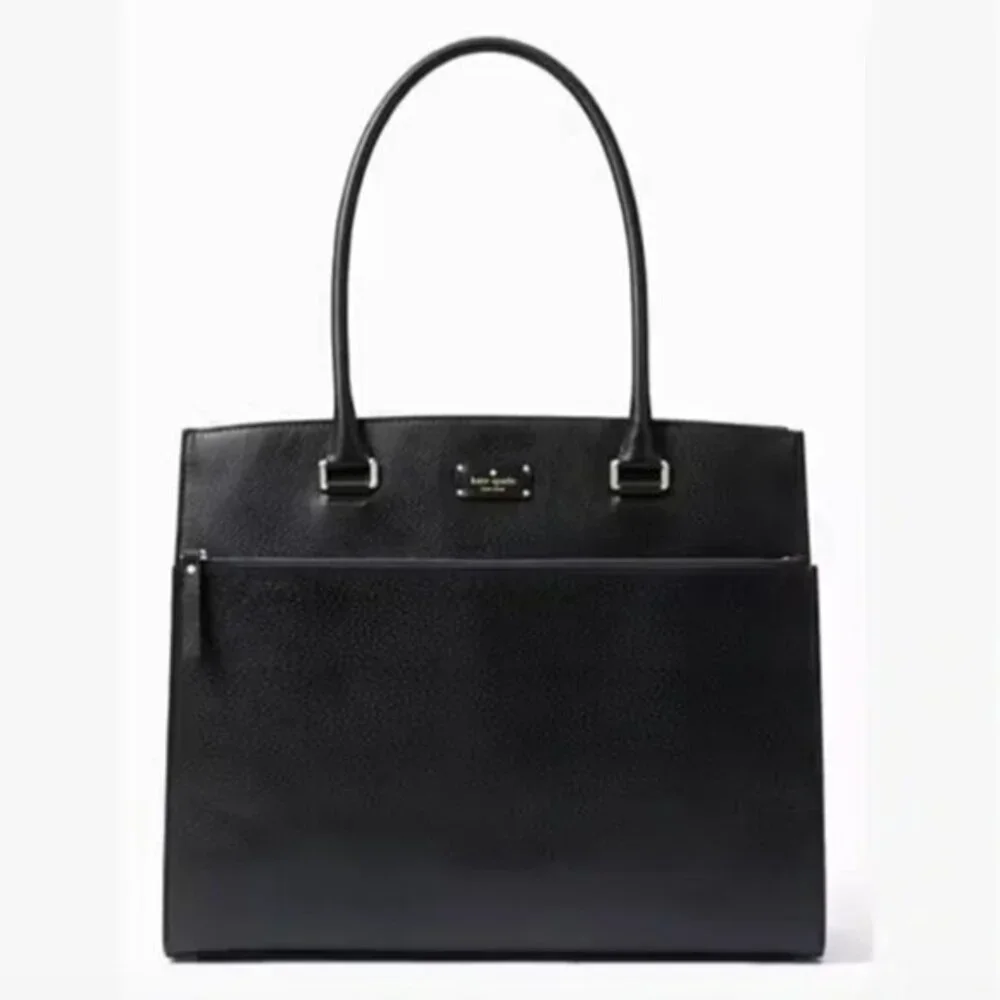 Kate Spade Grove Street Maeve Black Leather Bag